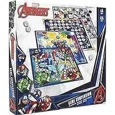 Shuffle Cartamundi Marvel Games Compendium, geniet van 35 spellen